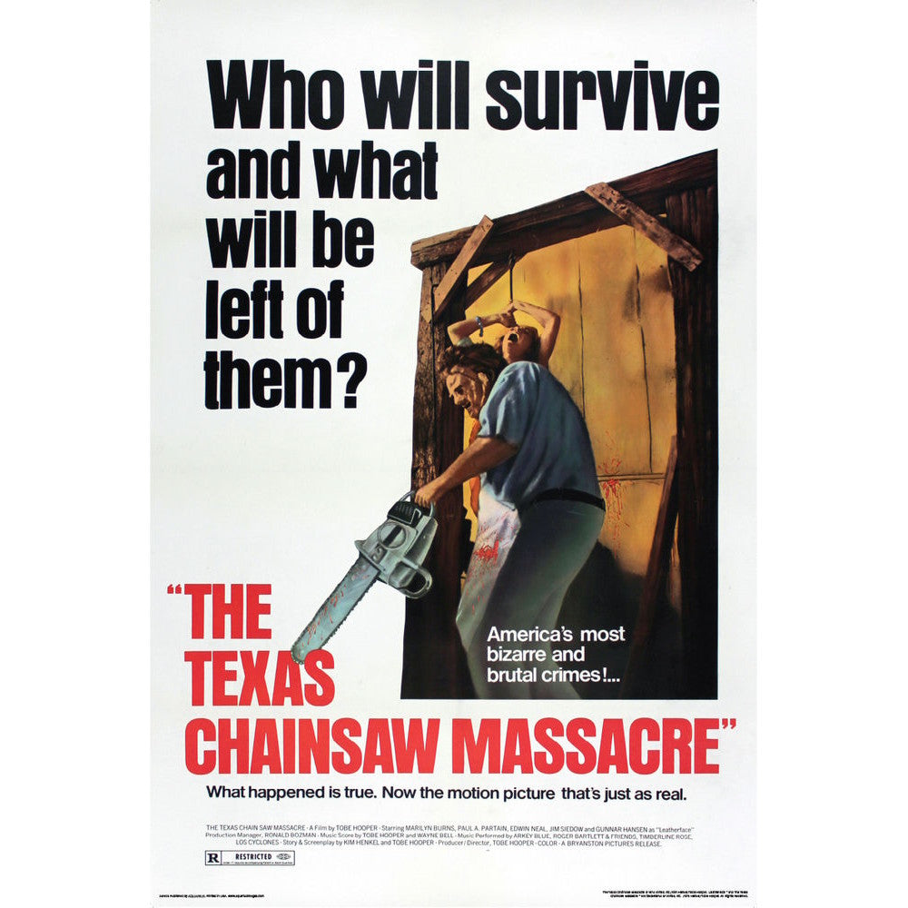 TEXAS CHAINSAW MASSACRE - One Sheet