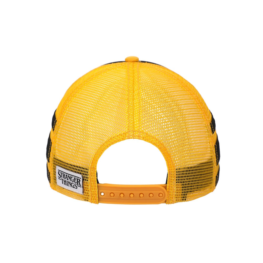 
                  
                    【予約商品】 STRANGER THINGS ストレンジャー・シングス (アニメシリーズ 4月23日 配信開始 ) - Dustin Henderson Black & Yellow Cosplay Trucker Hat / キャップ / メンズ
                  
                