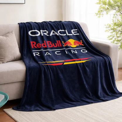 FORMULA ONE（F1） フォーァミュラワン - Oracle Redbull Racing フリースブランケット｜47×59インチ（約120×150cm） / 寝具