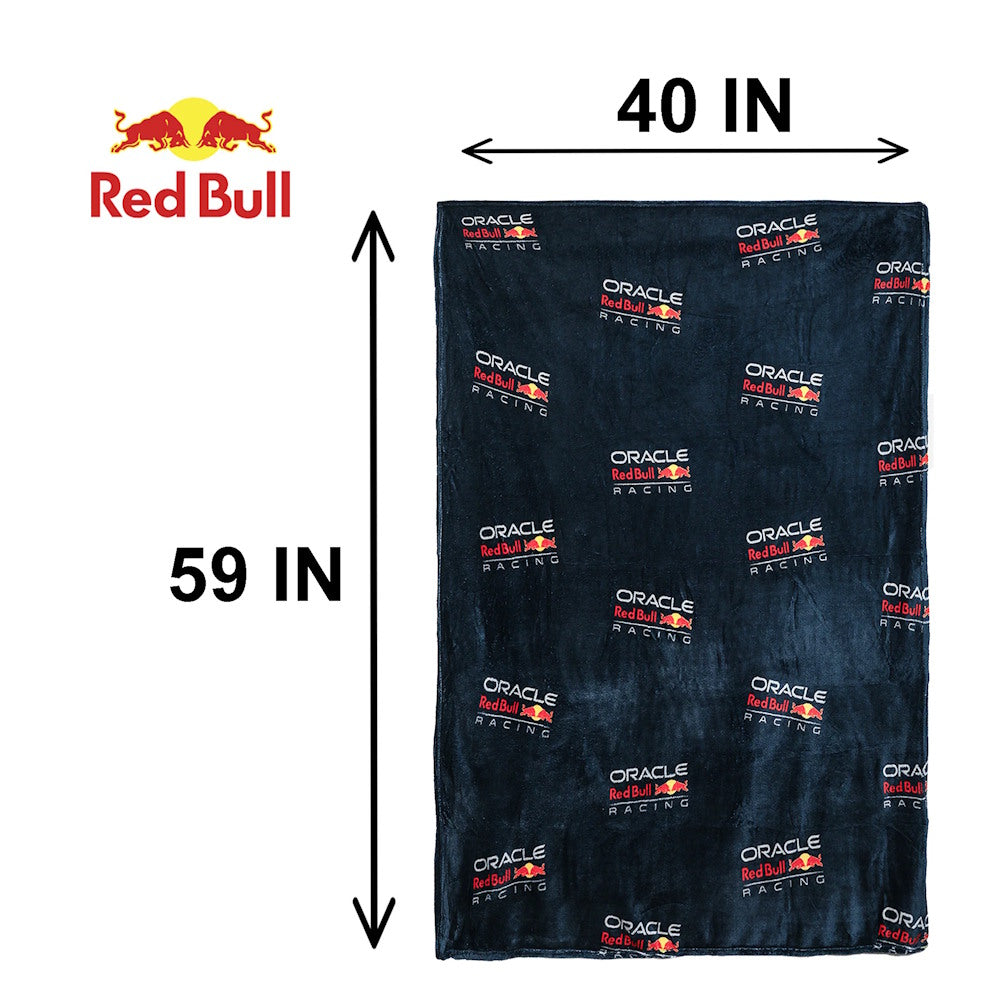 FORMULA ONE（F1） フォーァミュラワン - Oracle Redbull Racing フリースブランケット｜47×59インチ（約120×150cm） / 寝具