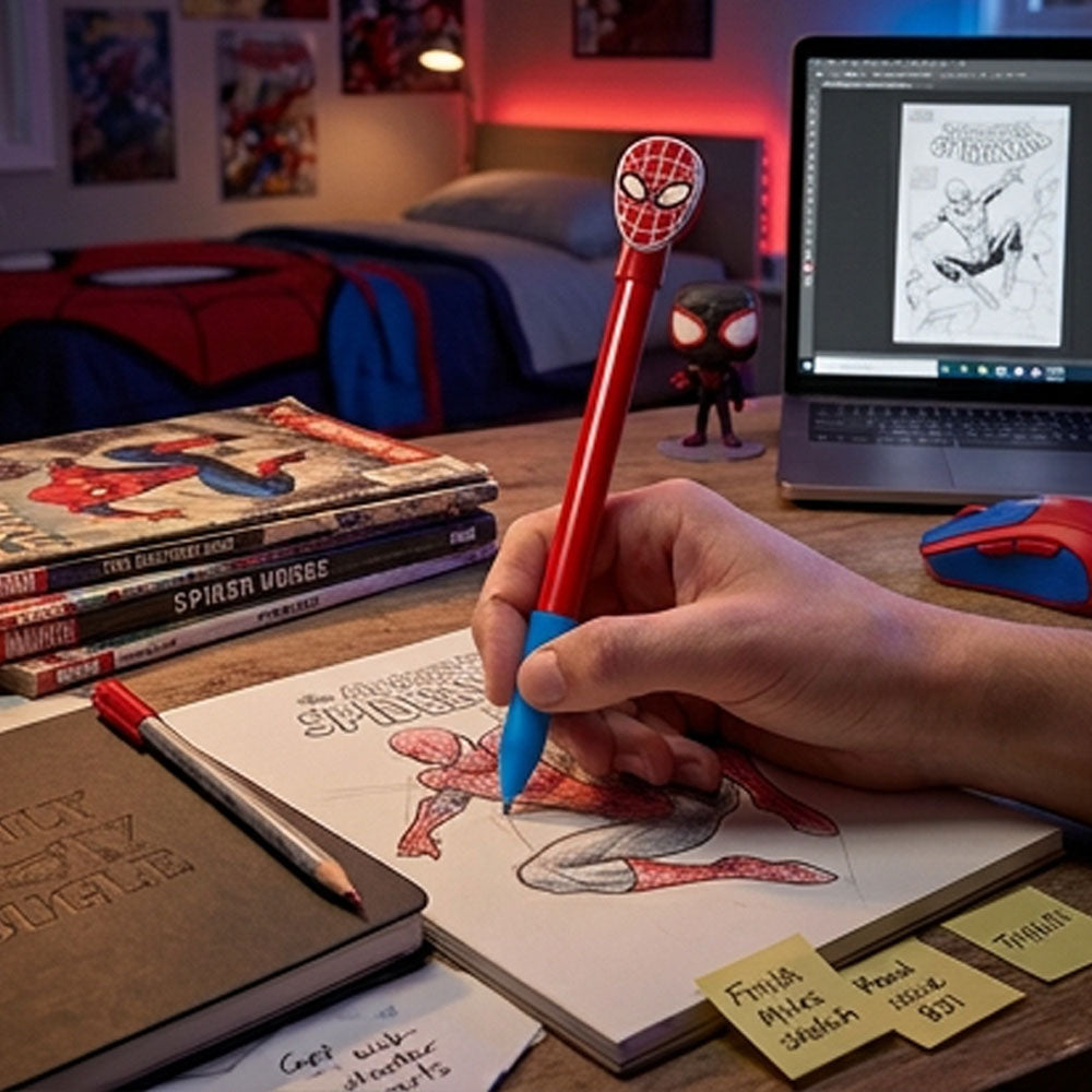 
                  
                    SPIDERMAN スパイダーマン (ブランド・ニュー・デイ 夏 日本公開 ) - SKETCH / トッパーペン / 筆記具
                  
                