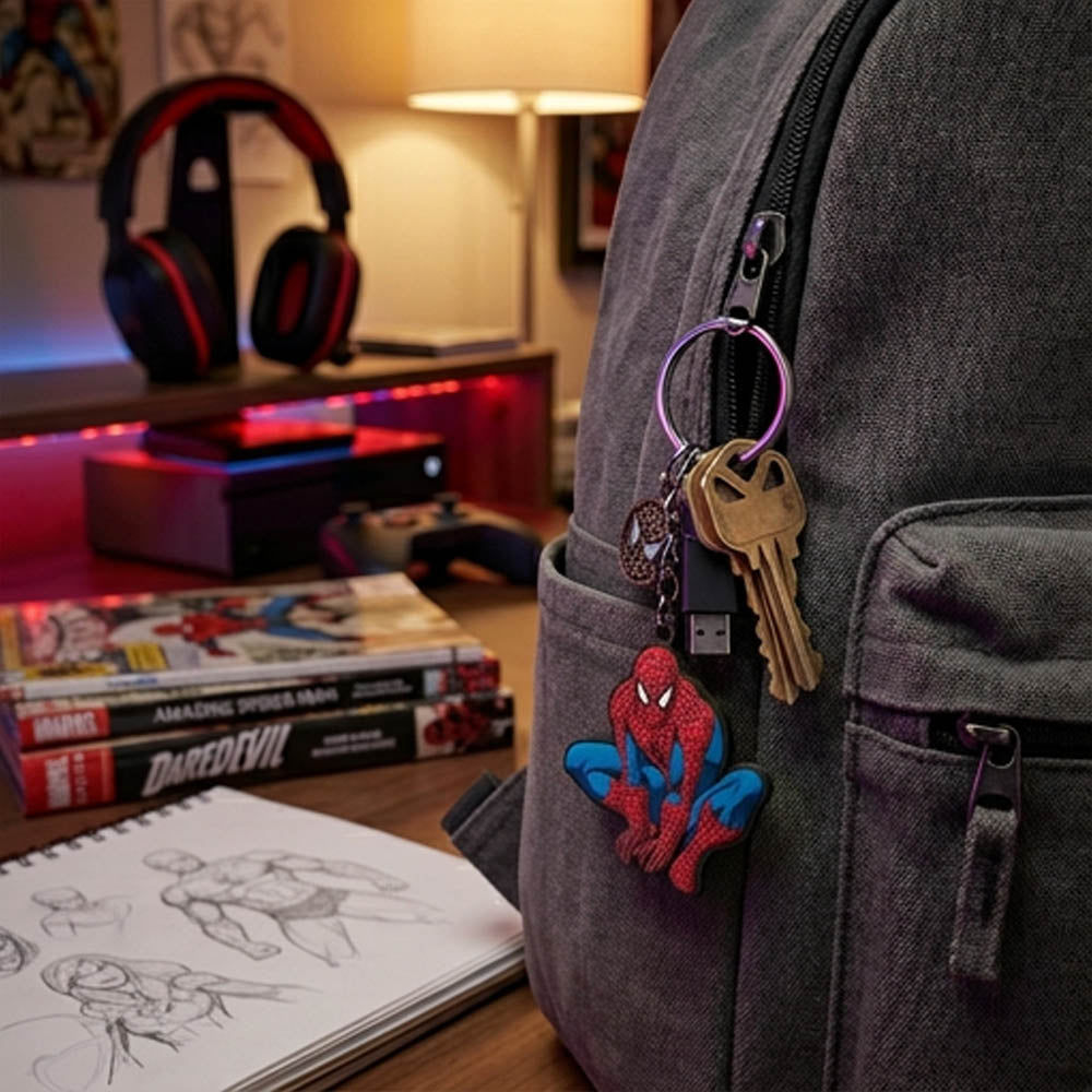 
                  
                    SPIDERMAN スパイダーマン (ブランド・ニュー・デイ 夏 日本公開 ) - CROUCH / キーホルダー
                  
                