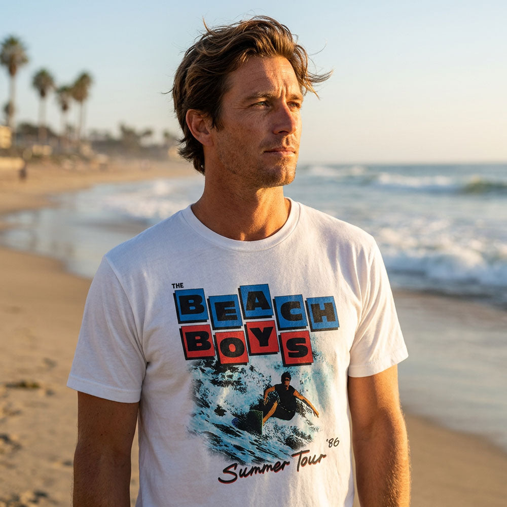 
                  
                    【予約商品】 THE BEACH BOYS ビーチボーイズ (結成 65周年 ) - Summer Tour '86 / Tシャツ / メンズ
                  
                