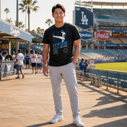 SHOHEI OHTANI 大谷翔平 - LA Kick Celly / RotoWear（ブランド） / Tシャツ / メンズ
