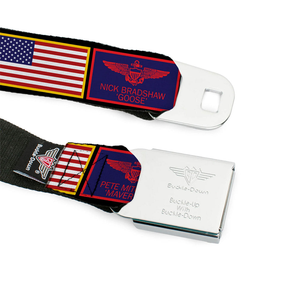 
                  
                    【予約商品】 TOP GUN トップガン (公開 40周年 ) - Maverick & Goose Flag Patch Seatbelt Belt / ベルト・バックル / メンズ
                  
                