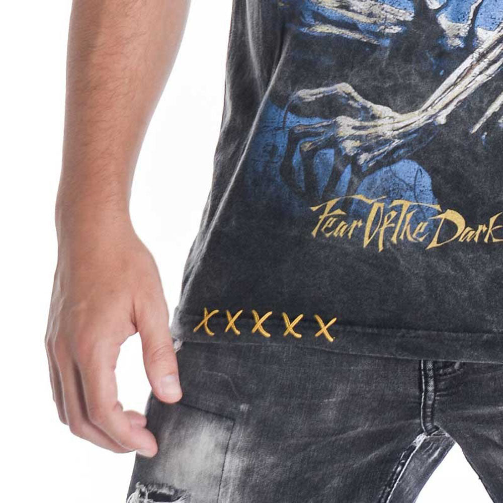 
                  
                    【予約商品】 IRON MAIDEN アイアンメイデン (11月 来日 記念 ) - fear of the dark Xavi Magic Day Black / 暗闇で光る / バックプリントあり / Tシャツ / メンズ
                  
                