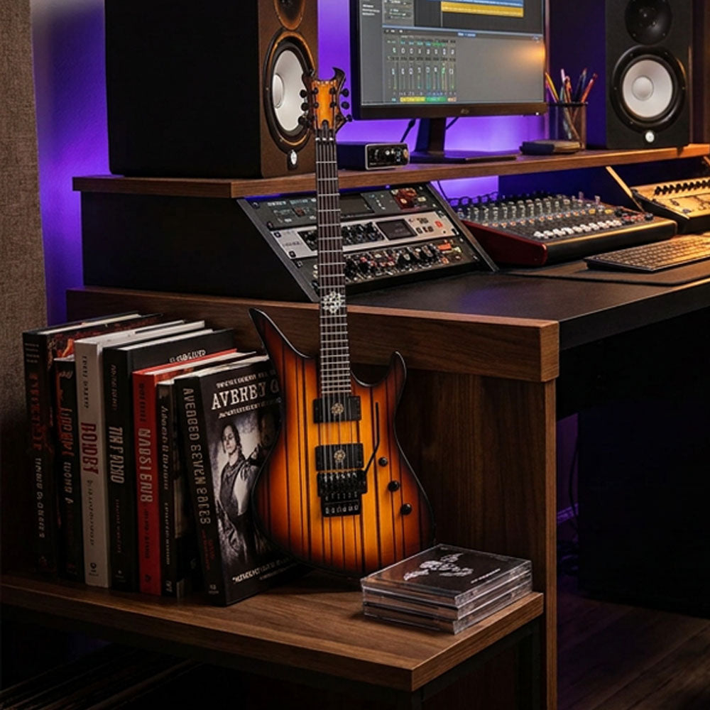 
                  
                    【予約商品】 AVENGED SEVENFOLD アヴェンジドセヴンフォールド (9月 来日 ) - Synyster Gates FR USA Signature Schecter / ミニチュア楽器
                  
                