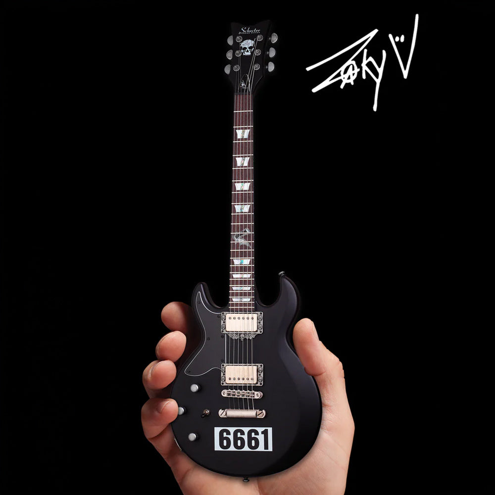 
                  
                    【予約商品】 AVENGED SEVENFOLD アヴェンジドセヴンフォールド (9月 来日 ) - Zacky Vengeance Satin Black 6661 Schecter / ミニチュア楽器
                  
                
