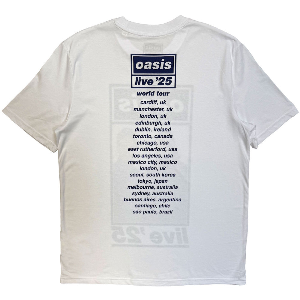 
                  
                    【予約商品】 OASIS オアシス (結成 35周年 ) - Colour Photo Live '25 World Tour / バックプリントあり / ツアー会場限定 / Tシャツ / メンズ
                  
                