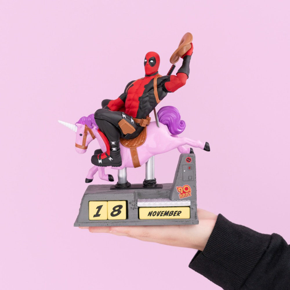 
                  
                    DEADPOOL デッドプール (公開 10周年 ) -  3Dパーペチュアルカレンダー / 永久カレンダー / カレンダー・ダイアリー
                  
                