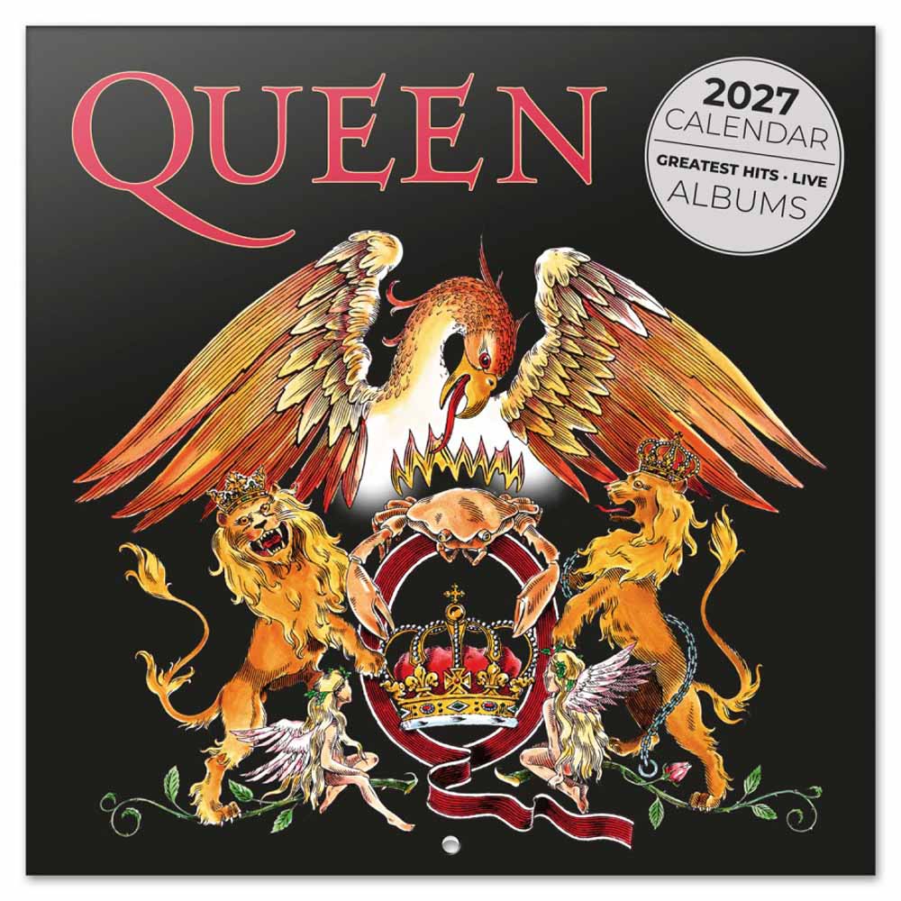 
                  
                    QUEEN - (フレディ 生誕 80年 ) - 2027 Calendar / 壁掛け
                  
                