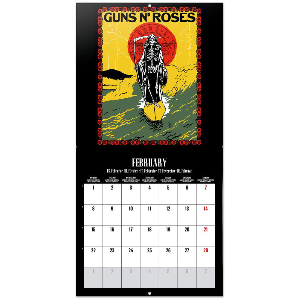 
                  
                    【予約商品】 GUNS N ROSES ガンズアンドローゼズ (デビュー 40周年 ) - 2027 Calendar / 壁掛け / カレンダー・ダイアリー
                  
                
