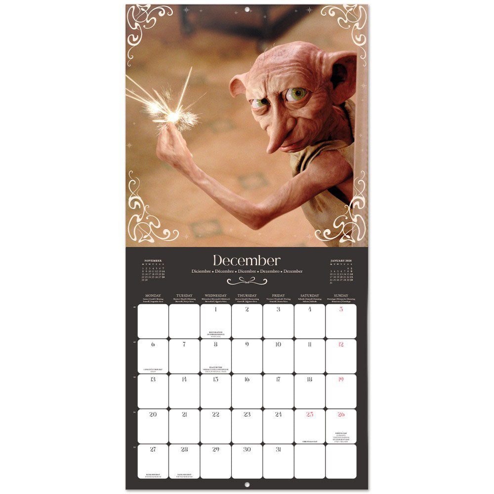 
                  
                    【予約商品】 HARRY POTTER ハリーポッター (公開 25周年 ) - 2027 Calendar / 壁掛け / カレンダー・ダイアリー
                  
                