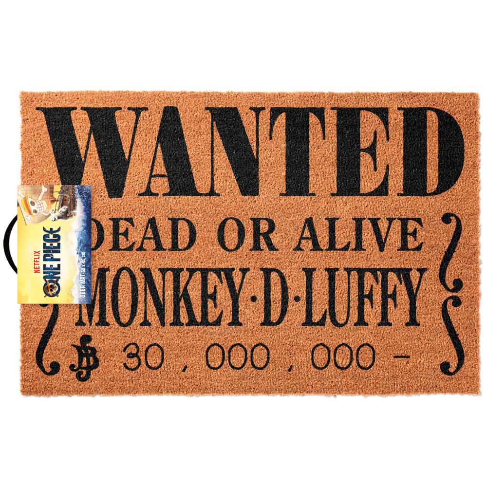 ONE PIECE ワンピース - Wanted Poster / ドアマット