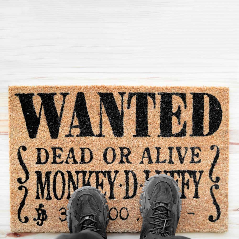 ONE PIECE ワンピース - Wanted Poster / ドアマット