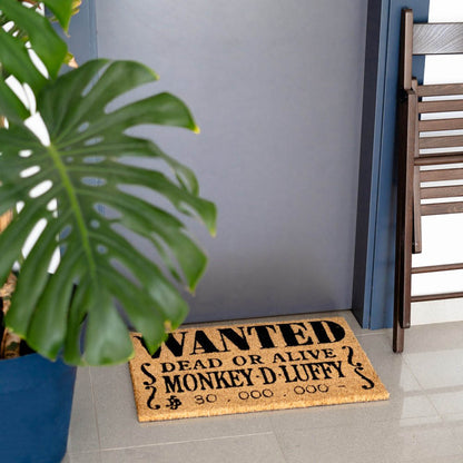 ONE PIECE ワンピース - Wanted Poster / ドアマット