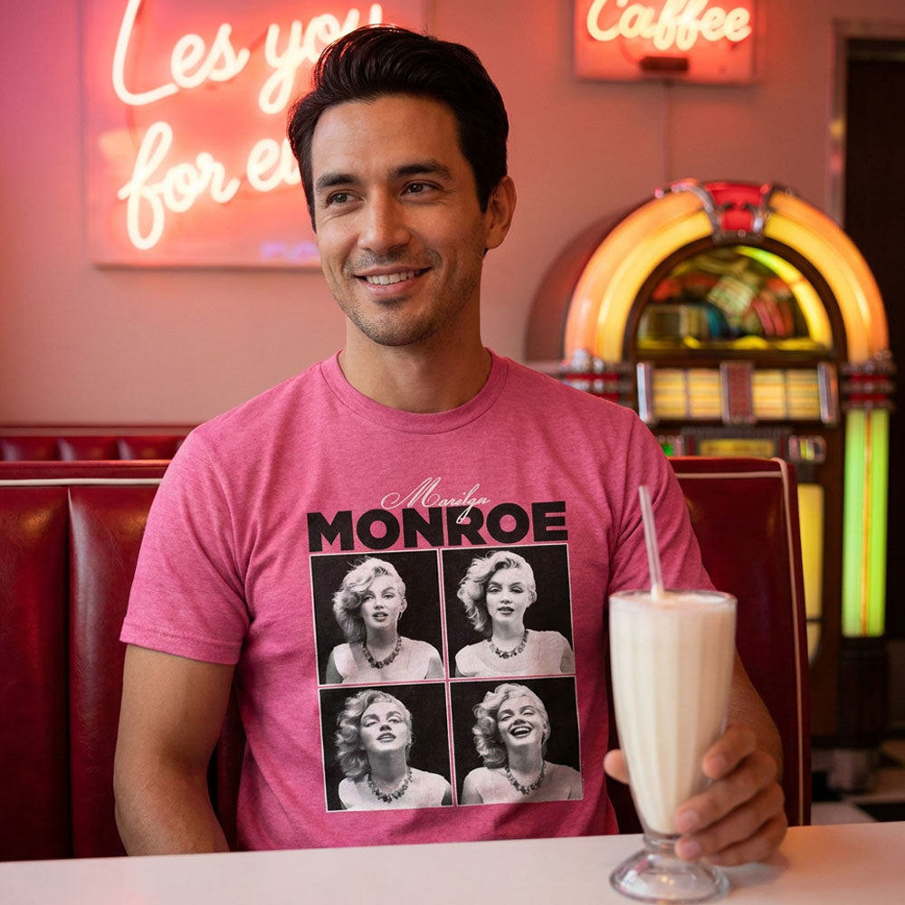 
                  
                    【予約商品】 MARILYN MONROE マリリンモンロー (生誕100周年 ) - 4 PHOTO / Tシャツ / メンズ
                  
                