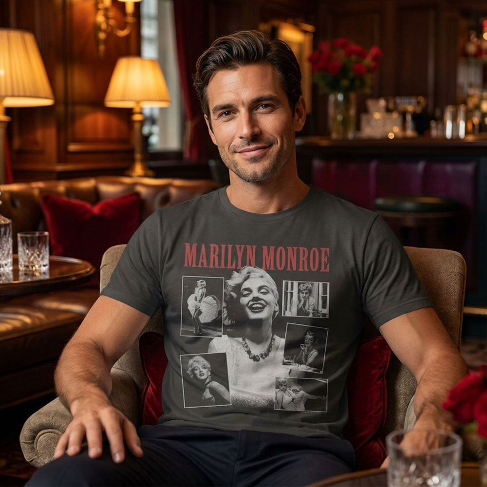 
                  
                    【予約商品】 MARILYN MONROE マリリンモンロー (生誕100周年 ) - MARILYN MONROE COLLAGE WITH COLOR LOGO / Tシャツ / メンズ
                  
                