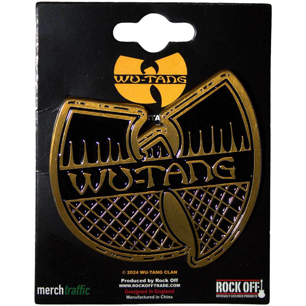 
                  
                    WU-TANG CLAN ウータンクラン (5月 来日 ) - Black & Gold Logo / バッジ
                  
                