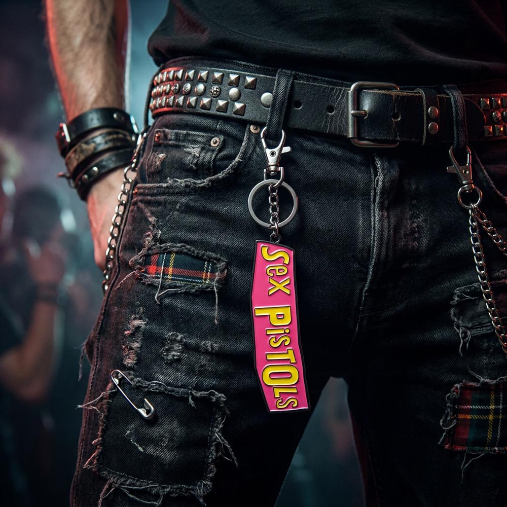 
                  
                    SEX PISTOLS セックスピストルズ (デビュー 50周年 ) - Logo / キーホルダー
                  
                