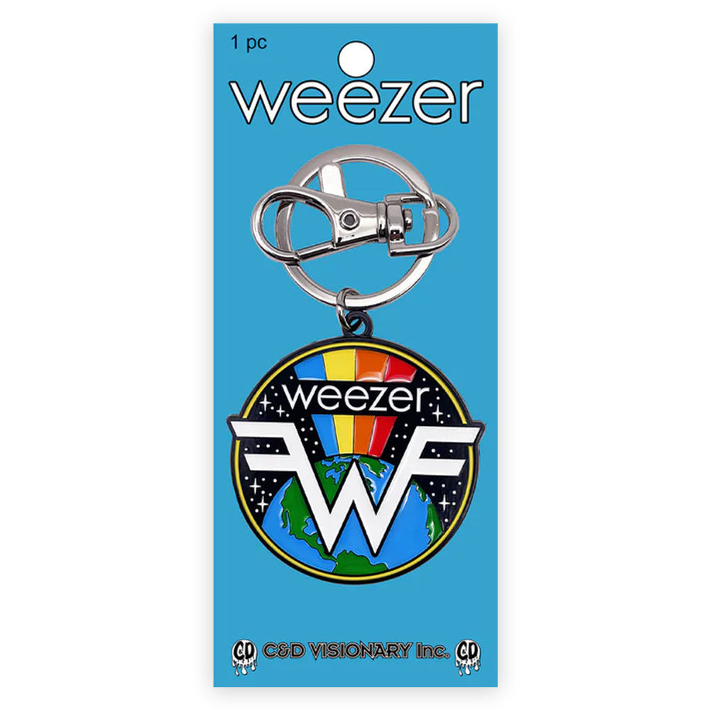 
                  
                    WEEZER ウィーザー (来日 30周年 ) - Earth Logo / キーホルダー
                  
                