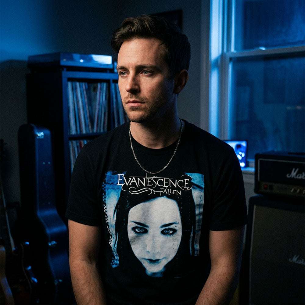 
                  
                    【予約商品】 EVANESCENCE エヴァネッセンス - FALLEN ALBUM COVER / Tシャツ / メンズ
                  
                
