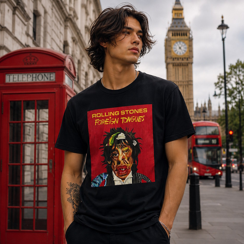 
                  
                    【予約商品】 ROLLING STONES ローリングストーンズ (7月 新譜 記念 ) - Foreign Tongues / Tシャツ / メンズ
                  
                