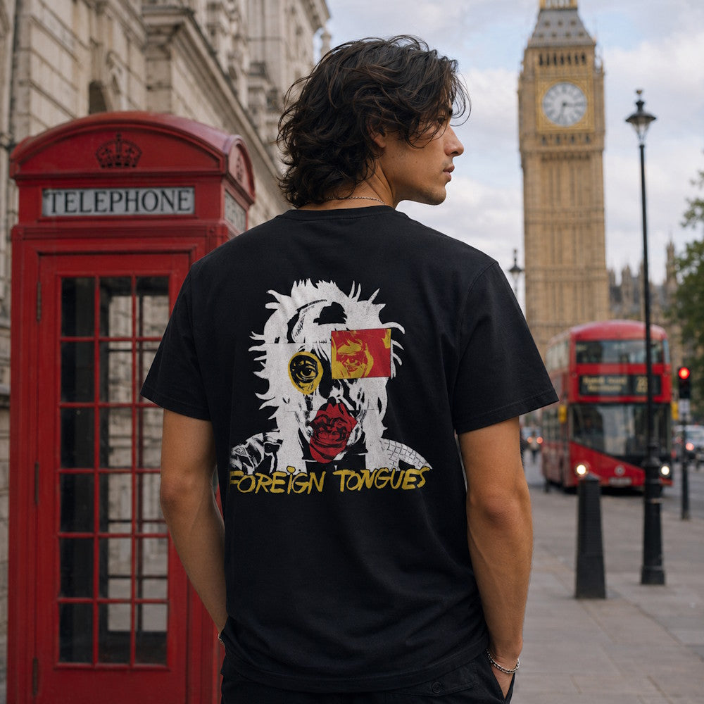 
                  
                    【予約商品】 ROLLING STONES ローリングストーンズ (7月 新譜 記念 ) - Foreign Tongues Pocket Logo / バックプリントあり / Tシャツ / メンズ
                  
                