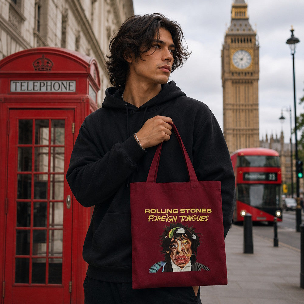 
                  
                    【予約商品】 ROLLING STONES ローリングストーンズ (7月 新譜 記念 ) - Foreign Tongues / トートバッグ
                  
                