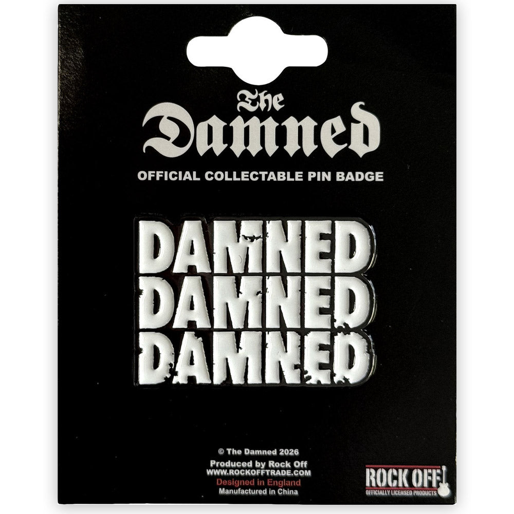 
                  
                    DAMNED ダムド - Stacked Logo / バッジ
                  
                