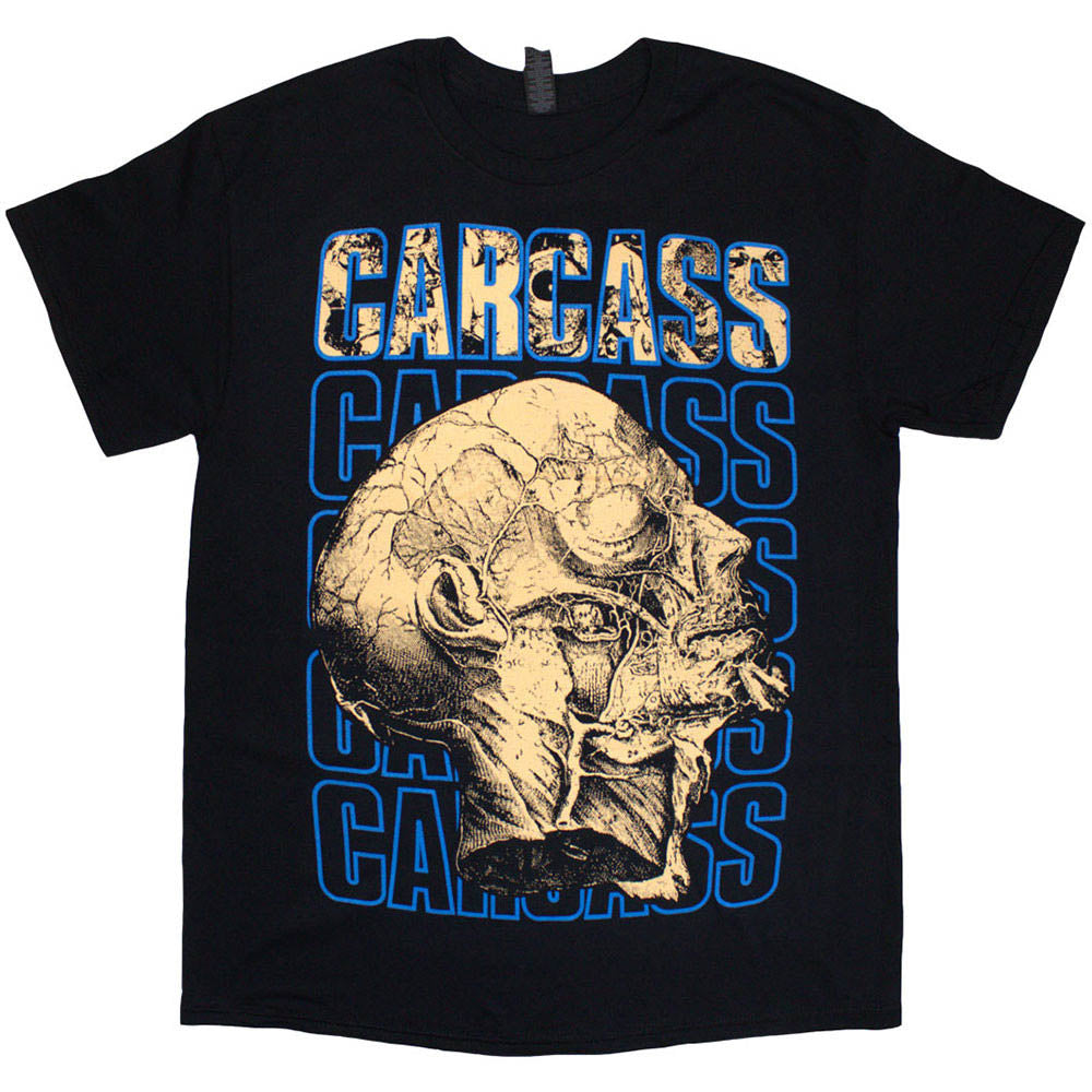 
                  
                    CARCASS カーカス - Necro Head / バックプリントあり / Tシャツ / メンズ
                  
                