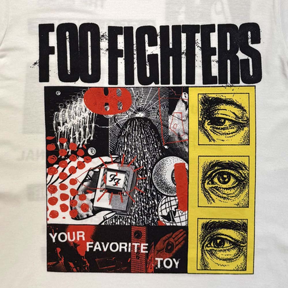 
                  
                    FOO FIGHTERS フーファイターズ - Your Favourite Toy Tracklist / バックプリントあり / Tシャツ / メンズ
                  
                