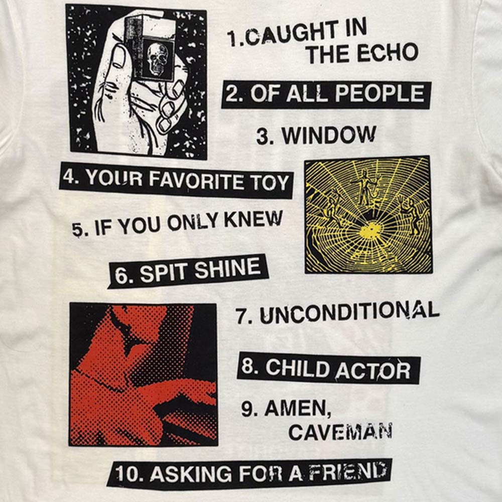 
                  
                    FOO FIGHTERS フーファイターズ - Your Favourite Toy Tracklist / バックプリントあり / Tシャツ / メンズ
                  
                