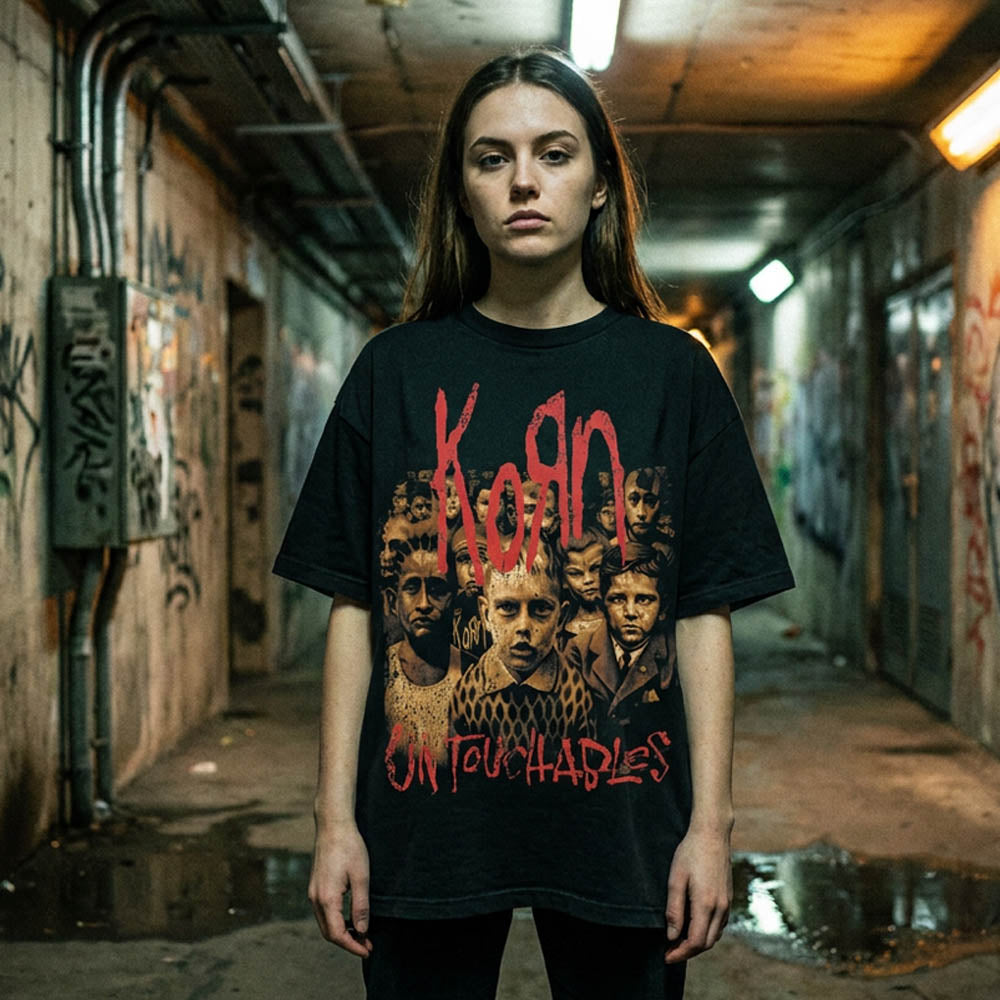 
                  
                    KORN コーン - Untouchables Cover 2002 / Tシャツ / メンズ
                  
                