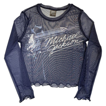 MICHAEL JACKSON - Blurred / 長袖 / CROP