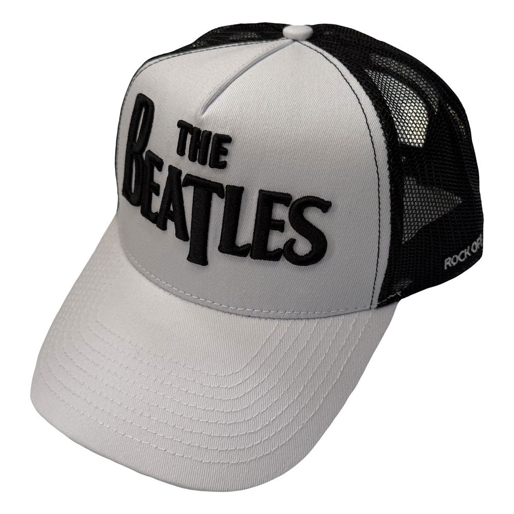 THE BEATLES ビートルズ (来日 60周年 ) - Drop T Logo & Apple / キャップ / メンズ