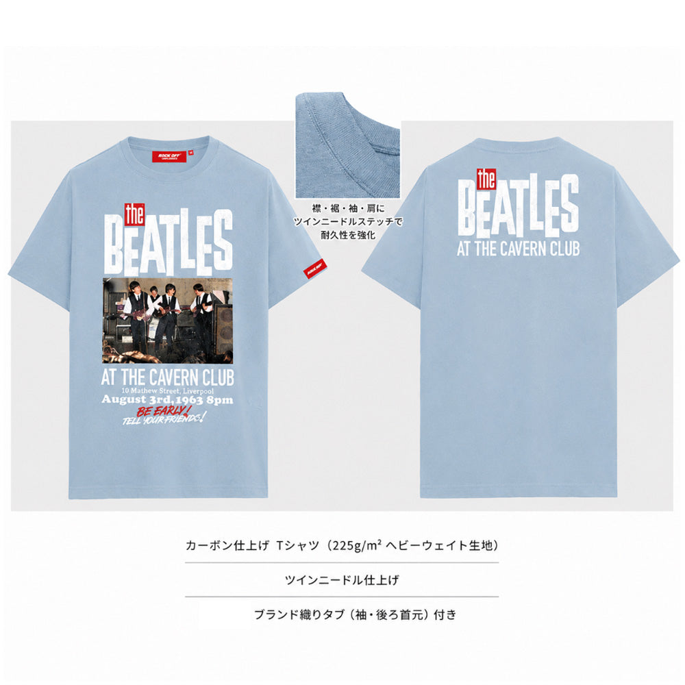 
                  
                    【予約商品】 THE BEATLES ビートルズ (来日 60周年 ) - Cavern / バックプリントあり / Tシャツ / メンズ
                  
                