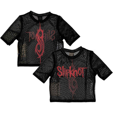 SLIPKNOT - Logo / バックプリントあり / CROP