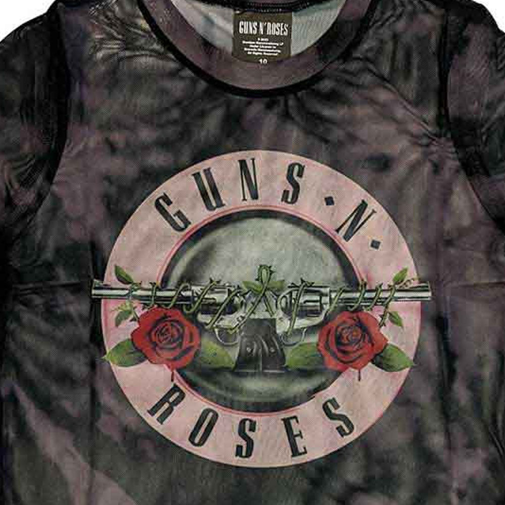 
                  
                    【予約商品】 GUNS N ROSES ガンズアンドローゼズ (デビュー 40周年 ) - Pink Tint Bullet Logo / CROP / トップス / レディース
                  
                
