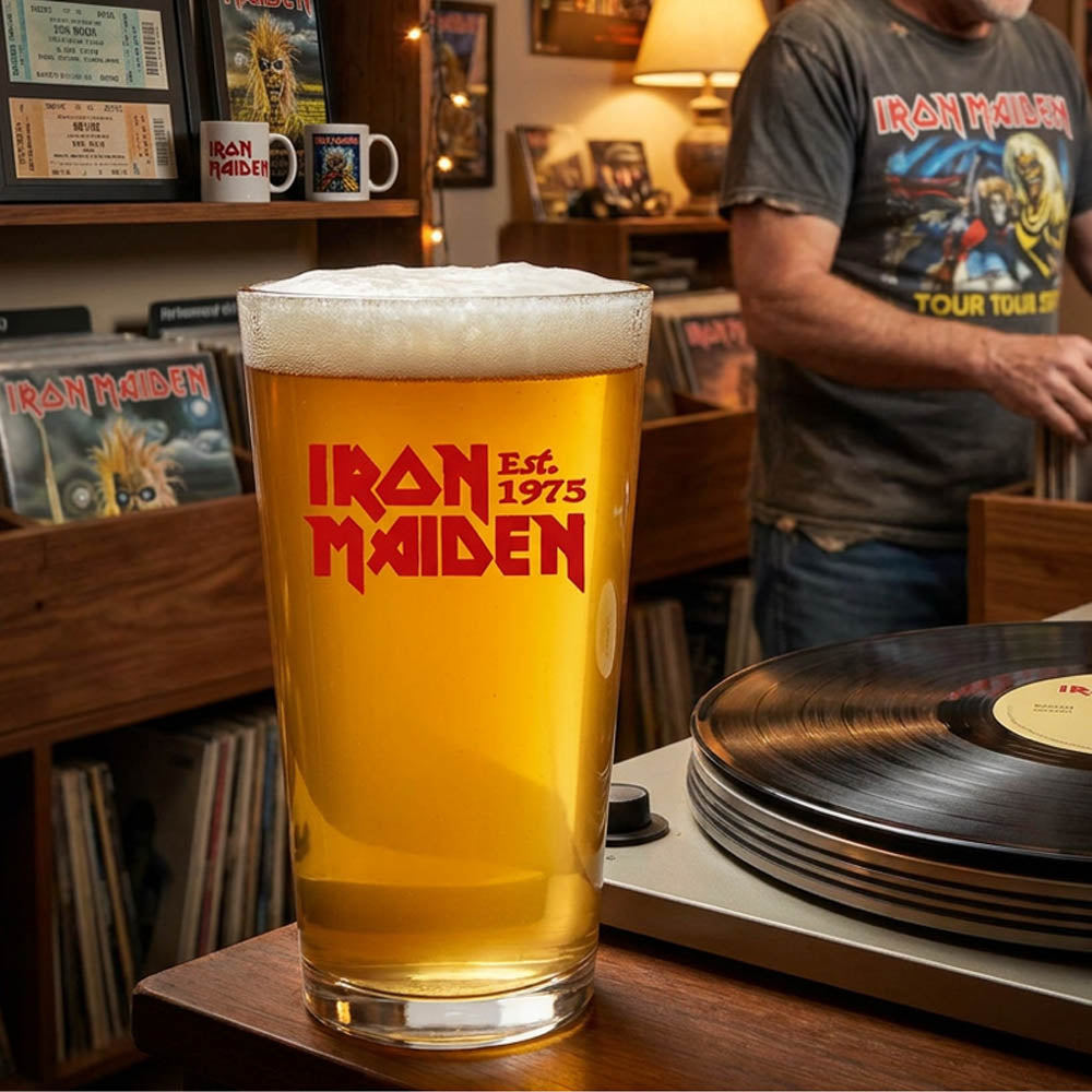 
                  
                    IRON MAIDEN アイアンメイデン (11月 来日 記念 ) - EST 1975 / 食器・グラス
                  
                