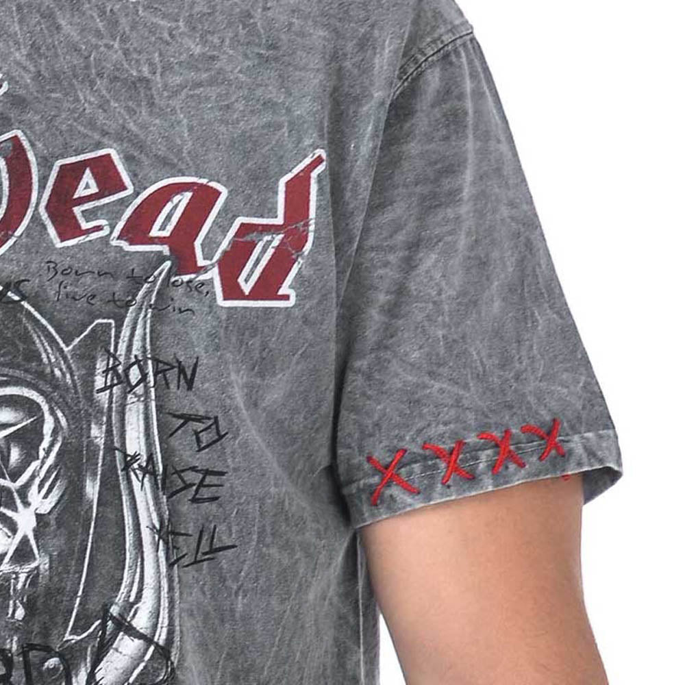 
                  
                    【予約商品】 MOTORHEAD モーターヘッド - Quotes Rex Arena Acero / 暗闇で光る / パッチ加工 / バックプリントあり / Tシャツ / メンズ
                  
                