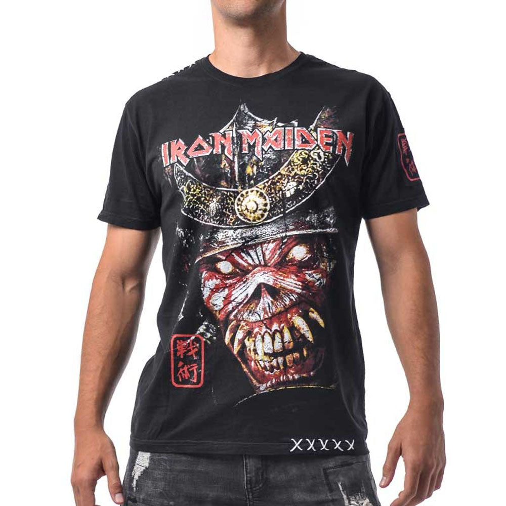 
                  
                    【予約商品】 IRON MAIDEN アイアンメイデン (11月 来日 記念 ) - Eddie Smaurai / バックプリントあり / Tシャツ / メンズ
                  
                