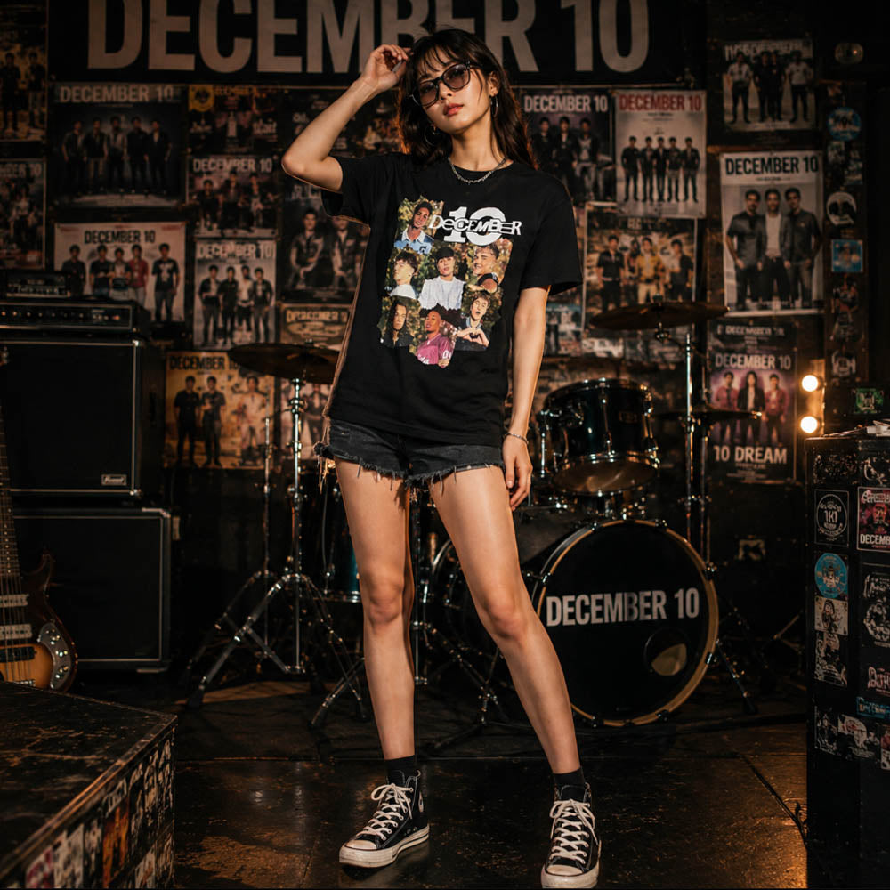 【予約商品】 DECEMBER 10 ディセンバーテン (8月 来日 ) - Ripped Frame / Tシャツ / レディース