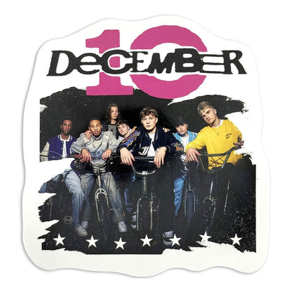 DECEMBER 10 - (8月 来日 ) - Bike Poster