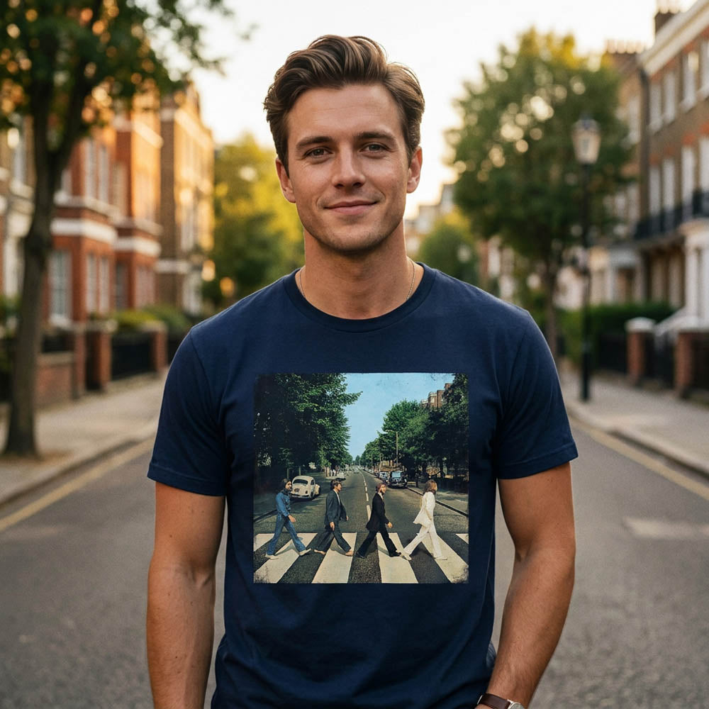 
                  
                    THE BEATLES ビートルズ (来日 60周年 ) - Vintage Abbey Road / バックプリントあり / Tシャツ / メンズ
                  
                