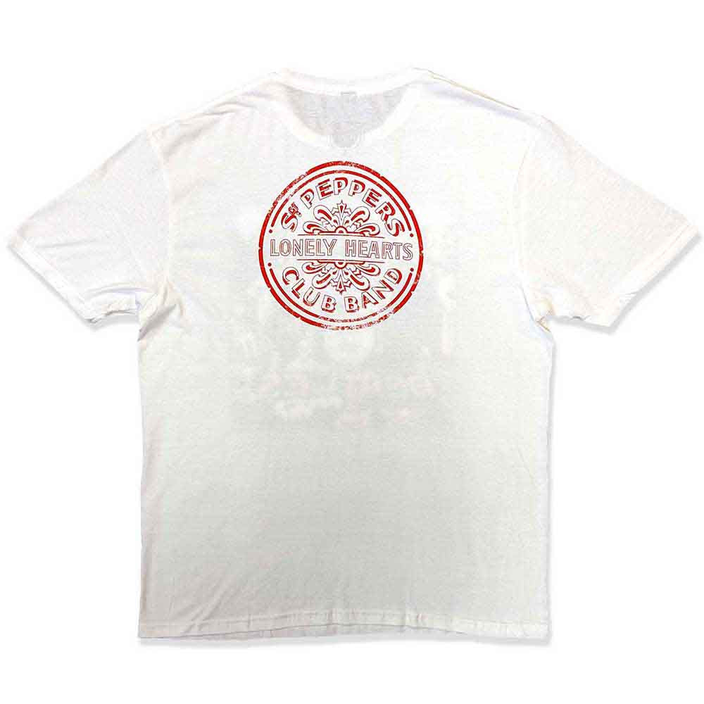 【予約商品】 THE BEATLES ビートルズ (来日 60周年 ) - Vintage Sgt Pepper / バックプリントあり / Tシャツ / メンズ