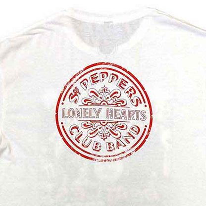 【予約商品】 THE BEATLES ビートルズ (来日 60周年 ) - Vintage Sgt Pepper / バックプリントあり / Tシャツ / メンズ
