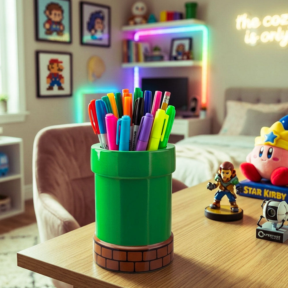 
                  
                    SUPER MARIO スーパーマリオ (4月24日 公開 ) - Warp Pipe / ペンスタンド / 文房具
                  
                