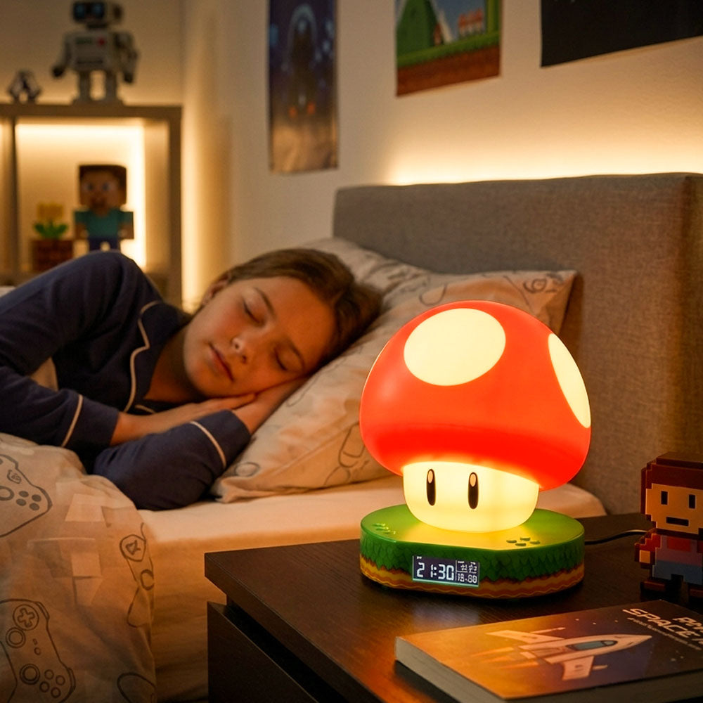 
                  
                    SUPER MARIO スーパーマリオ (4月24日 公開 ) - Super Mushroom Alarm Clock / 時計
                  
                