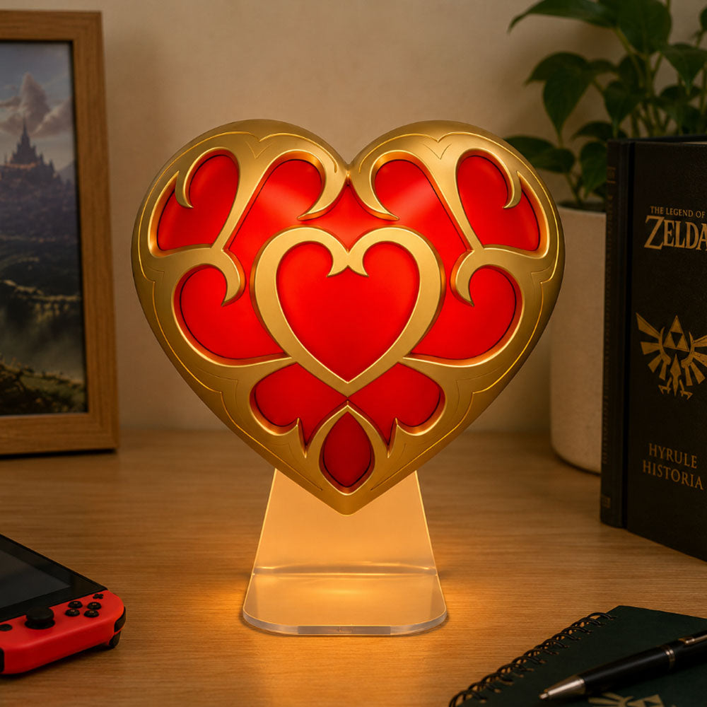 
                  
                    【予約商品】 THE LEGEND OF ZELDA ゼルダの伝説 (40周年 ) - Heart Container / ランプ / インテリア置物
                  
                